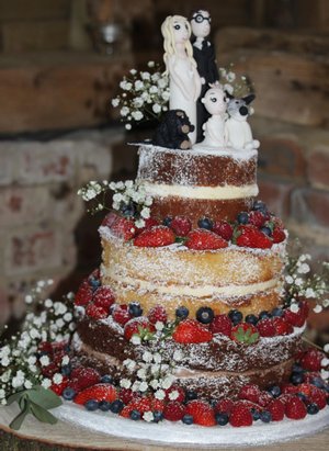 Fantastic wedding cake