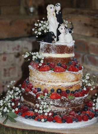 Fantastic wedding cake